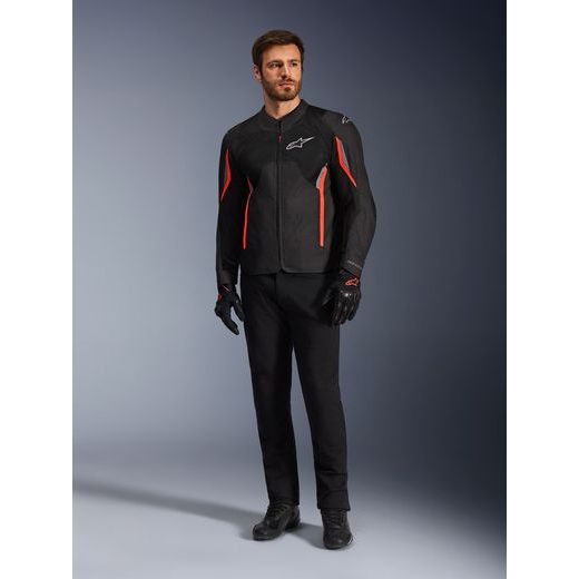 BUNDA AST V3 AIR, ALPINESTARS (ČERNÁ/ČERVENÁ/ŠEDÁ) 2026