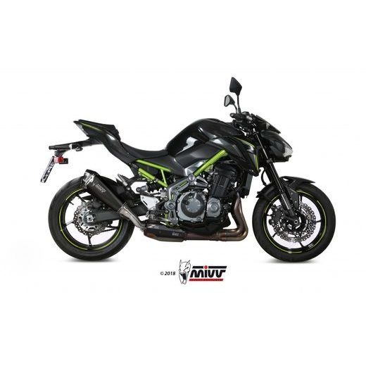 KONCOVKA VÝFUKU MIVV DELTA RACE K.045.LDRB ČERNÁ OCEL KAWASAKI Z 900 (2017-2023)