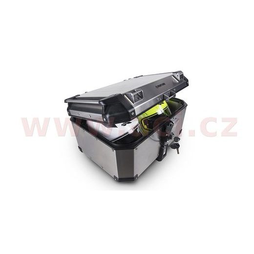 MONOKEY TOPCASE K-FORCE - 48L, KAPPA (STŘÍBRNÝ, HLINÍK, 32,3X45,4X48 CM)