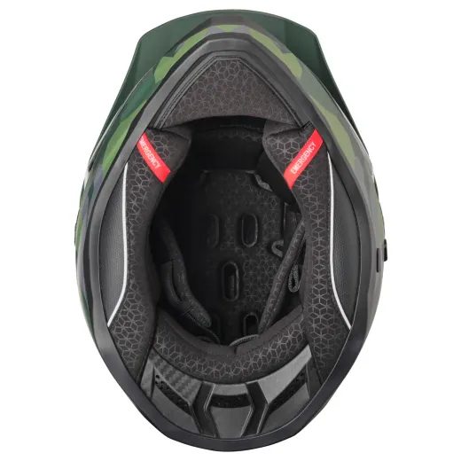 GMS ENDURO PŘILBA ADVENTUS CAMO MATNĚ ZELENO-ČERNO-MASKÁČOVÁ