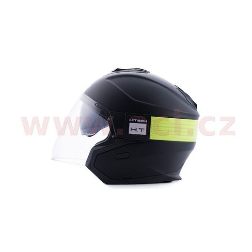 PŘILBA BLAUER HACKER (ČERNÁ MATNÁ, ŽLUTÁ FLUO)