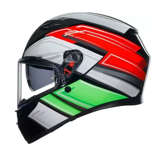AGV INTEGRÁLNÍ PŘILBA K3 E2206 MPLK WING BLACK/ITALY