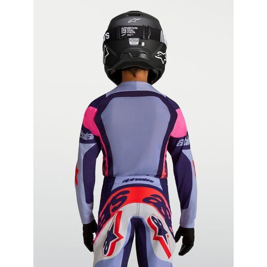 DRES SUPERTECH DYNA YOUTH, ALPINESTARS, DĚTSKÉ (SVĚTLE FIALOVÁ/MODRÁ/RŮŽOVÁ/BÍLÁ) 2027