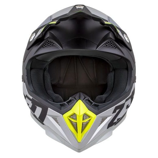 PŘILBA X1.9 TENDO, ZED (ČERNÁ MATNÁ/TMAVĚ ŠEDÁ/SVĚTLE ŠEDÁ/ŽLUTÁ FLUO) 2025