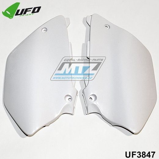 BOČNICE YAMAHA YZ125 + YZ250 / 02-05 - (BARVA BÍLÁ)