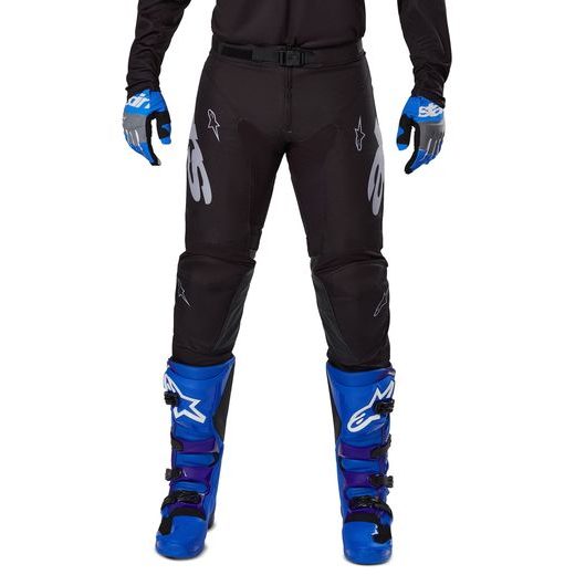 KALHOTY RACER GRAPHITE, ALPINESTARS (ČERNÁ/ŠEDÁ) 2025