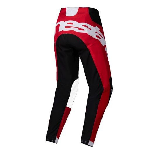 KALHOTY RACER VEIL, ALPINESTARS (ČERNÁ/ČERVENÁ) 2025