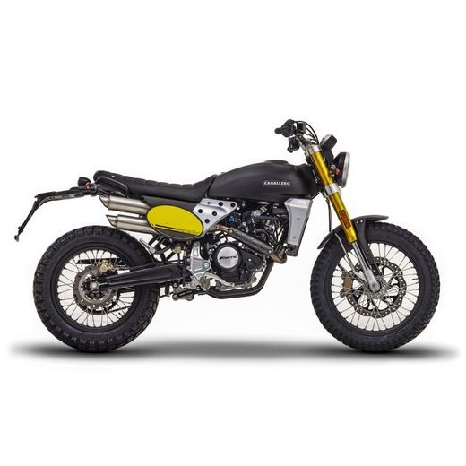FANTIC CABALLERO 125 SCRAMBLER ČERNÝ