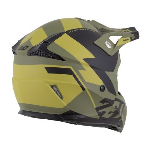 PŘILBA X1.9D TENDO, ZED, DĚTSKÁ (TMAVĚ ZELENÁ/SVĚTLE ZELENÁ) 2025