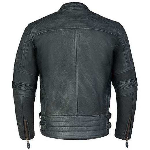 MBW PÁNSKÁ KOŽENÁ RETRO MOTO BUNDA HURRICANE 