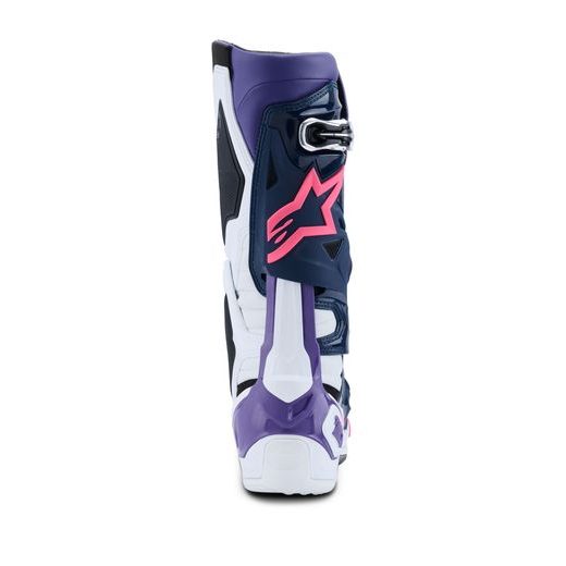 BOTY TECH 10, ALPINESTARS (BÍLÁ/FIALOVÁ/MODRÁ/RŮŽOVÁ FLUO) 2026