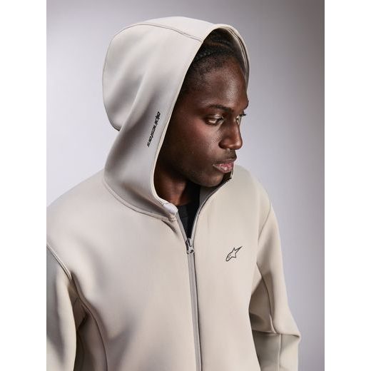 MIKINA CYPHER HOODIE, ALPINESTARS (ŠEDÁ)