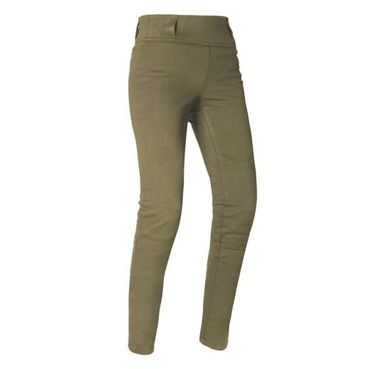 KALHOTY SUPER LEGGINGS 2.0, OXFORD, DÁMSKÉ (LEGÍNY S ARAMIDOVOU PODŠÍVKOU, KHAKI)