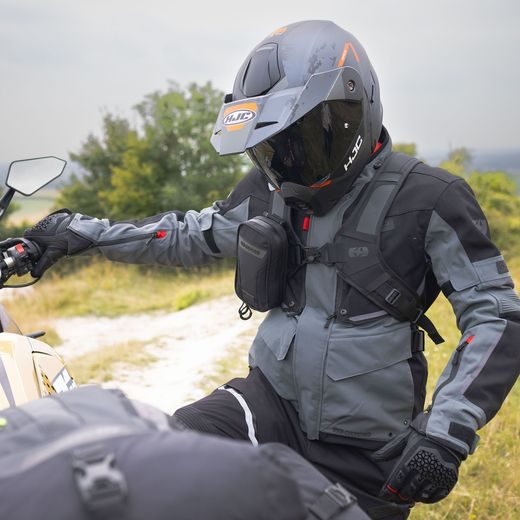 PŘÍDAVNÁ KAPSIČKA NA BATOHY ATLAS, OXFORD (ČERNÁ, OBJEM 0,8L)