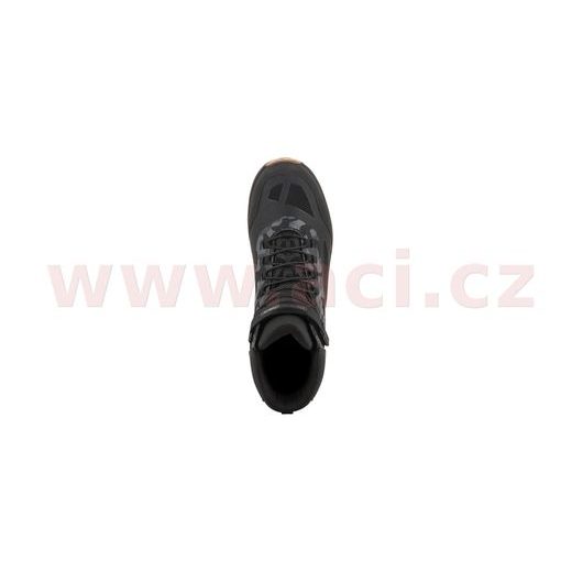 ALPINESTARS BOTY CR-6 DRYSTAR (ČERNÁ/ŠEDÁ MASKÁČOVÁ)