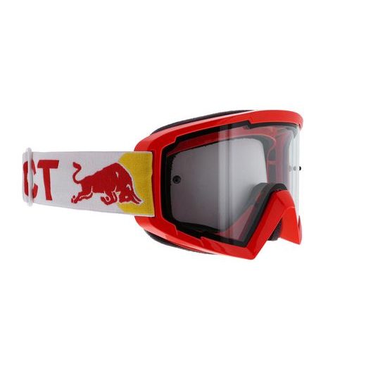 BRÝLE WHIP, REDBULL SPECT (ČERVENÉ, PLEXI ČIRÉ)