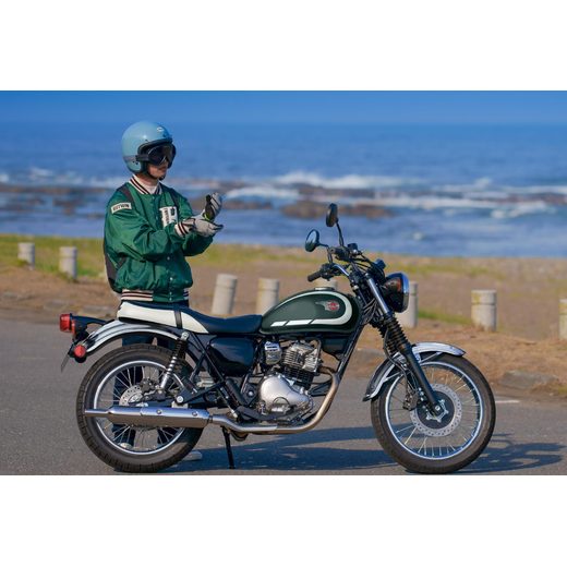 KAWASAKI W230 MY26 METALLIC MATTE DARK GREEN