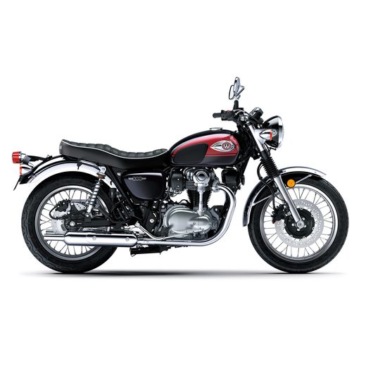 KAWASAKI W800 MY24 METALLIC DIABLO BLACK / EBONY