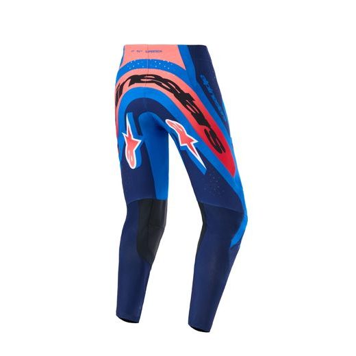 KALHOTY SUPERTECH VISTA, ALPINESTARS (TMAVĚ MODRÁ/KORÁLOVÁ/COBALTOVÁ) 2026
