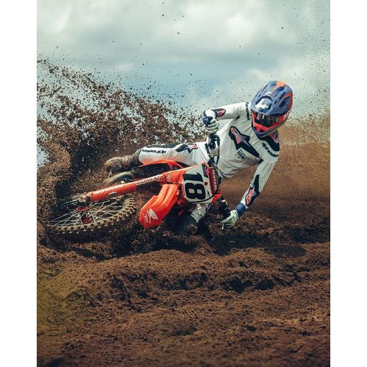 PŘILBA SUPERTECH S-M10 EDICE JETT LAWRENCE R01, ALPINESTARS (FIALOVÁ/RŮŽOVÁ FLUO/ŽLUTÁ FLUO) 2026