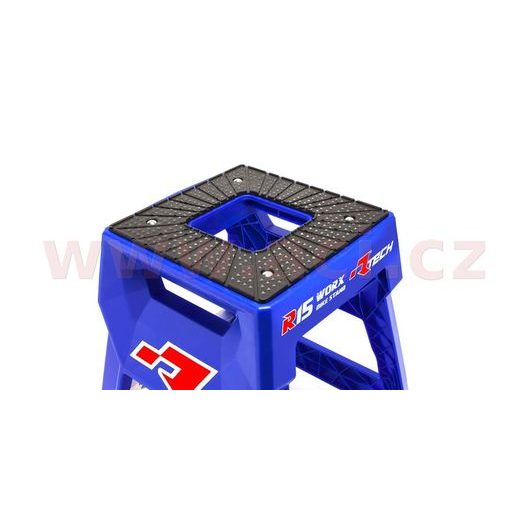 STOJAN MX R15 (TECHNOPOLYMER / HLINÍK), RTECH (MODRÁ/ČERNÁ)