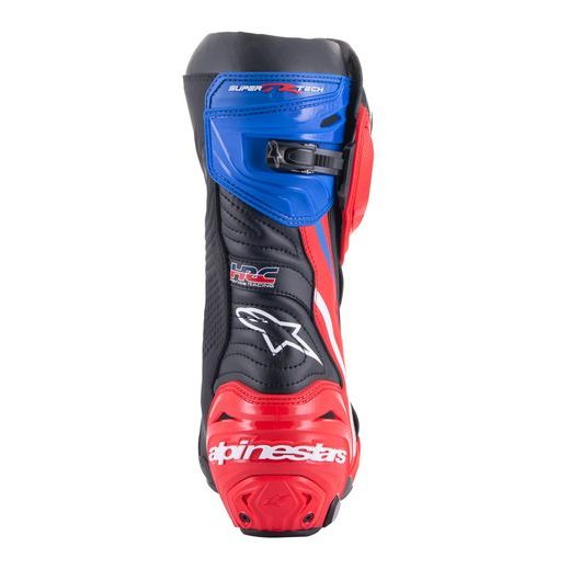 BOTY SUPERTECH R HONDA KOLEKCE, ALPINESTARS (ČERNÁ/ČERVENÁ FLUO/MODRÁ/BÍLÁ) 2024