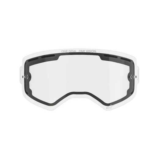PLEXI PRO BRÝLE SUPERTECH, ALPINESTARS (DVOJITÉ ANTIFOG ČIRÉ)