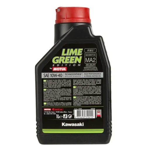 MOTUL LIME GREEN KAWASAKI OLEJ 10W40 1L
