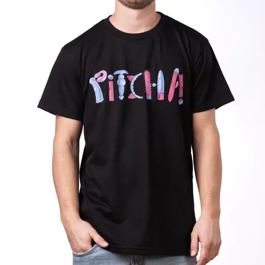 PITCHA TRIČKO TOYS BLACK