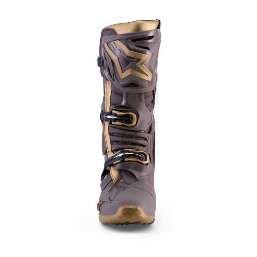 BOTY TECH 10 LIMITOVANÁ EDICE AIR GOLD, ALPINESTARS (HNĚDÁ/ZLATÁ) 2026