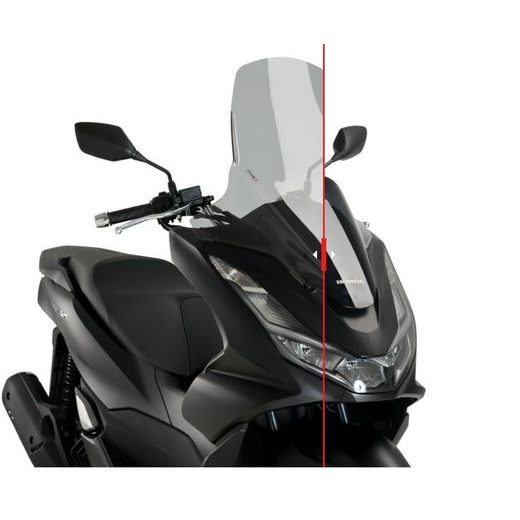 PLEXI ŠTÍT TOURING CLEAR PRO HONDA PCX 125 2021-2023