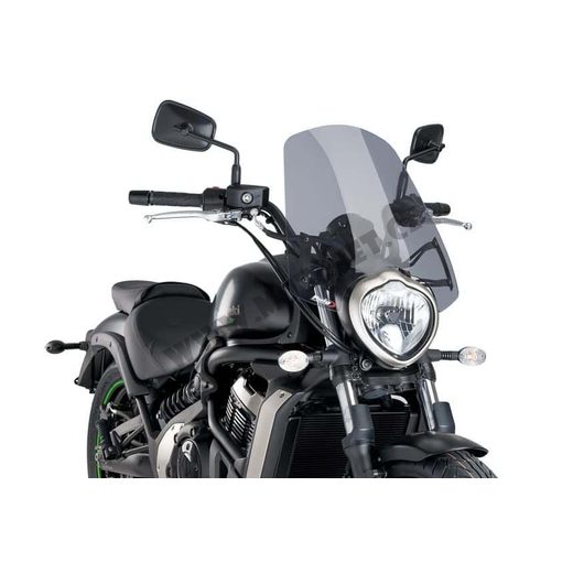 PUIG PLEXI ŠTÍT TOURING SMOKE PRO KAWASAKI VULCAN S 650 2015-