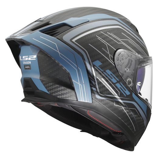 LS2 FF807 DRAGON SUBIC BLUE PETROL