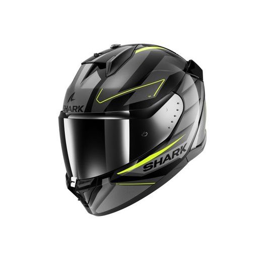 SHARK INTEGRÁLNÍ PŘILBA D-SKWAL 3 SIZLER BARVA ČERNÁ/MATNÁ/ŠEDÁ/ŽLUTÁ *