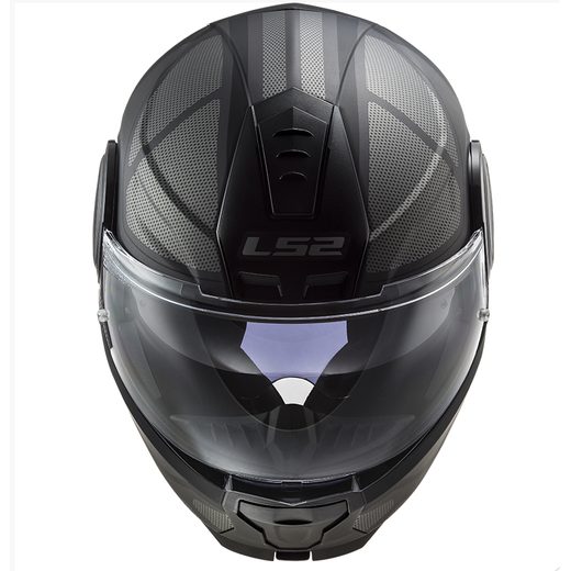 LS2 VÝKLOPNÁ MOTO PŘILBA FF902 SCOPE AXIS BLACK TITANIUM