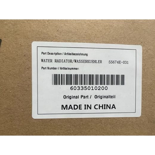 WATER COOLER RADIATOR KTM ADVENTURE R 1290 1050 1090 1190 60335010200