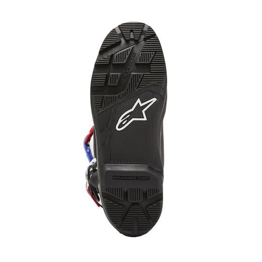 BOTY TECH 7 ENDURO DRYSTAR HONDA KOLEKCE, ALPINESTARS (ČERNÁ/BÍLÁ/MODRÁ/ČERVENÁ) 2024