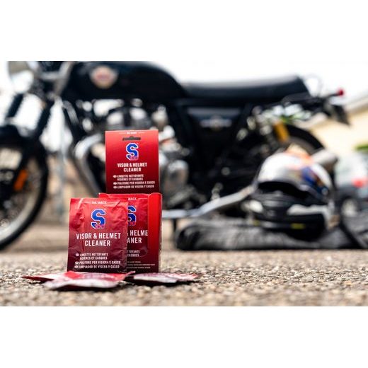 S100 ČISTICÍ UBROUSEK NA HLEDÍ A SVĚTLA - VISIER UND HELMREINIGER TUCH