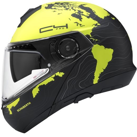 SCHUBERTH VÝKLOPNÁ PŘILBA C4 PRO MAGNITUDO YELLOW