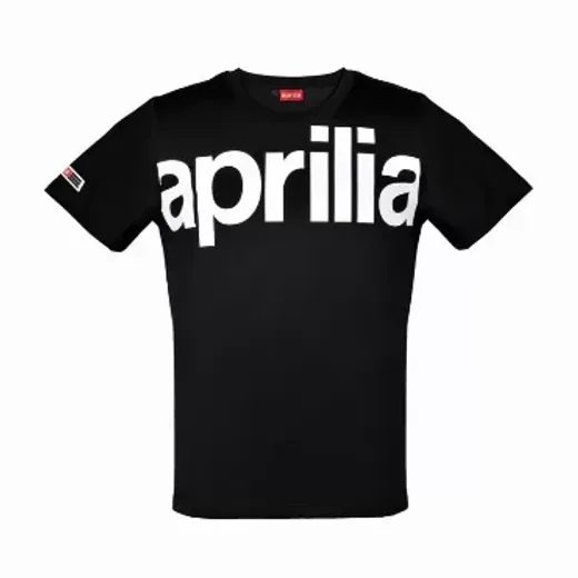 TRIČKO APRILIA BLACK
