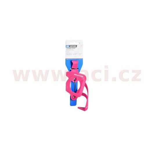 KOŠÍK HYDRA SIDE PULL S MOŽNOSTÍ VYNDAVÁNÍ BIDONU/LÁHVE BOKEM, OXFORD (RŮŽOVÝ, PLAST)