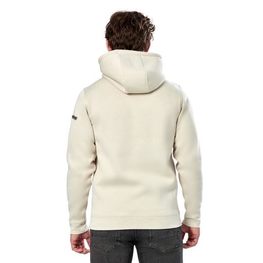 MIKINA INSIGNIA HOODIE, ALPINESTARS (SVĚTLÁ OFF WHITE)