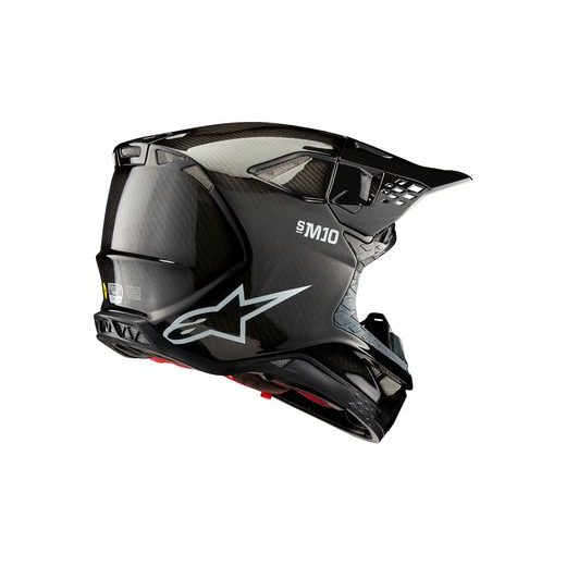 PŘILBA SUPERTECH S-M10 SOLID FIM VERZE, ALPINESTARS (LESKLÝ KARBON) 2026