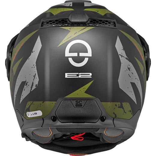 SCHUBERTH VYKLÁPĚCÍ ENDURO PŘILBA SCHUBERTH E2 EXPLORER GREEN