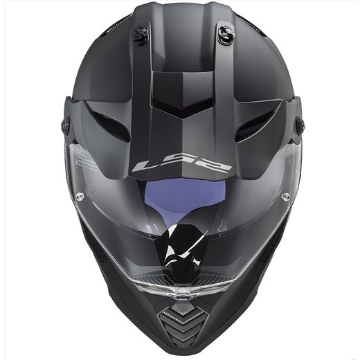 LS2 ENDURO MOTO PŘILBA MX436 PIONEER EVO SOLID MATT BLACK