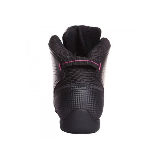BERING DÁMSKÉ KOŽENÉ MOTO BOTY JASPER LADY BLACK PINK VEL 37