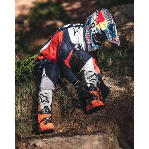 BOTY TECH 10 ENDURO, ALPINESTARS (ORANŽOVÁ FLUO/ČERNÁ/BÍLÁ) 2025