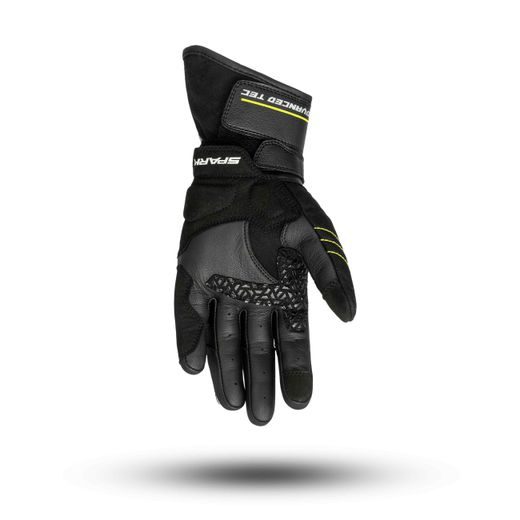 PÁNSKÉ KOŽENÉ MOTO RUKAVICE SPARK CRUISE FLUO