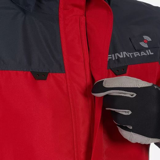 FINNTRAIL JACKET MUDWAY RED