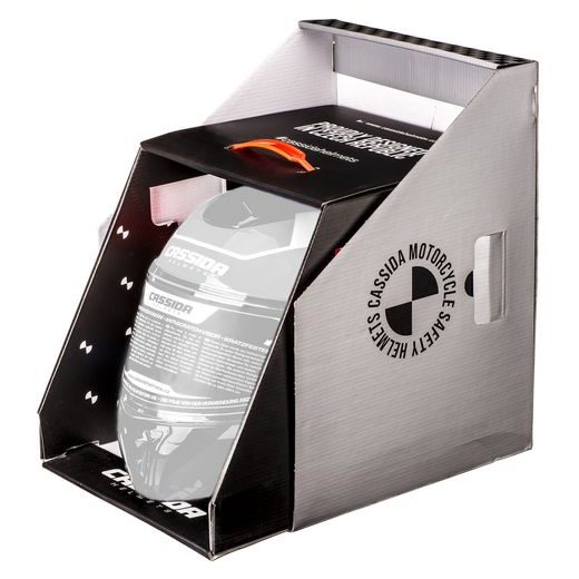 PŘILBA CASSIDA GT 2.1 FLASH (ČERNÁ MATNÁ/METALICKÁ ČERVENÁ/TMAVĚ ŠEDÁ) PLEXI S PŘÍPRAVOU PRO PINLOCK